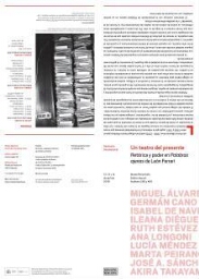 Un teatro del presente: retórica y poder en "Palabras ajenas" de León Ferrari : seminario internacional : 12, 13 y 14 de abril de 2108.