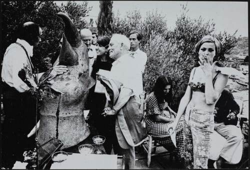 Dalí, Rhinoceros, público y ninfa