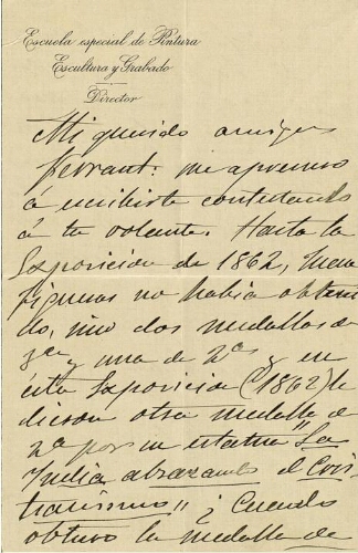 [Carta], 1911 jul. 24, [Madrid?], Ferrant, [Madrid?] 