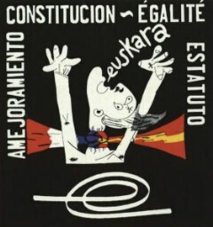 Amejoramiento constitucion: égalité estatuto : euskara.