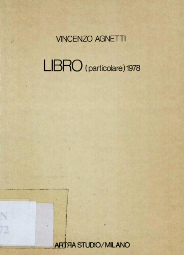 Libro (particolare) 1978 /