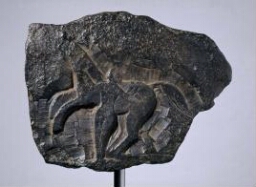 Relief dit «femme et cheval» (Relieve llamado «mujer y caballo»)