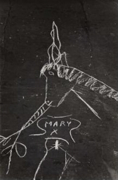 New York. Street Drawing, 1940 (Horse) (Nueva York. Dibujo callejero, 1940 [Caballo])