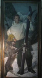 Retrato de Rafael esquiador