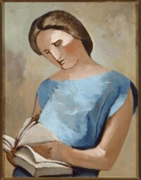 Femme lisant (Mujer leyendo)