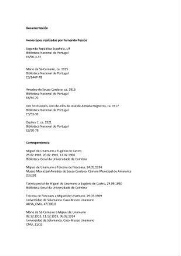 Documentación - Obras expuestas de Fernando Pessoa