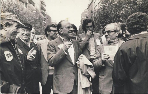 [Manifestación del Primero de mayo en Madrid, 1978]