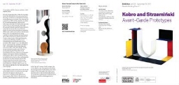 Kobro and Strzeminski: avant-garde prototypes : April 26-September 18, 2017.