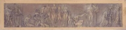 Boceto para friso del «Monumento a Cervantes» II