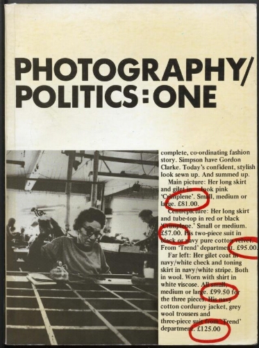 Photography/politics: one 