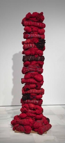 Columna vertebral roja