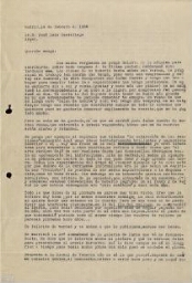 [Carta], 1966 feb. 14, Madrid, a José Luis Castillejo, Argel