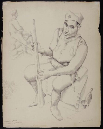 Soldado gitano. Frente de Granada