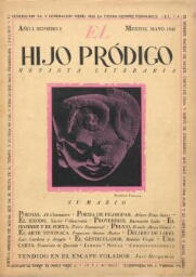 El hijo pródigo - Revista literaria