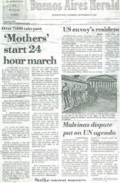 Mothers start 24 hour march
