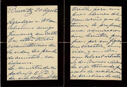 [Carta], [1910] ag. 20, Biarritz, a [Pedro Jiménez], [París] 
