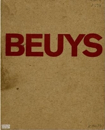 Beuys: Ausstellung vom 13. September bis 29. Oktober 1967.