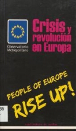 Crisis y revolución en Europa - People of Europa, rise up!