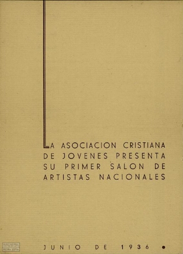 Primer Salón de Artistas Nacionales /