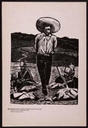 Emiliano Zapata hecho prisionero por su lucha en favor de los campesinos, 1908