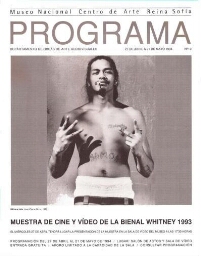 Muestra de cine y vídeo de la Bienal Whitney 1993: programación del 27 de abril al 21 de mayo de 1994 : Museo Nacional Centro de Arte Reina Sofía, Departamento de Obras de Arte Audiovisuales.