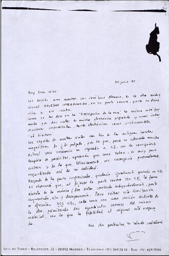 [Carta], 1997 jun. 30, Madrid 