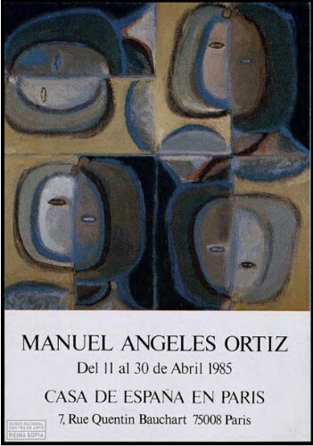 Manuel Ángeles Ortiz: del 11 al 30 de abril 1985, Casa de España en París.