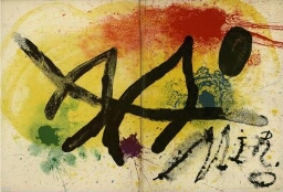 Joan Miró: oeuvre graphique original, céramiques : [exposition]