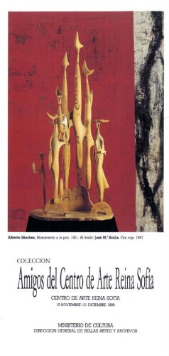 Colección Amigos del Centro de Arte Reina Sofía: 15 noviembre-31 diciembre 1989.