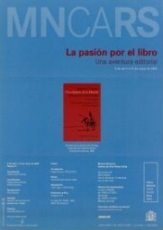 La pasión por el libro: una aventura editorial : 9 de abril a 15 de mayo de 2002.
