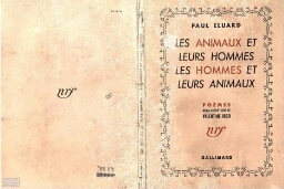 Les animaux et leurs hommes, les hommes et leurs animaux : poèmes : 30 illustrations de Valentine Hugo /