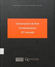 Conservación de arte contemporáneo - 12ª Jornada