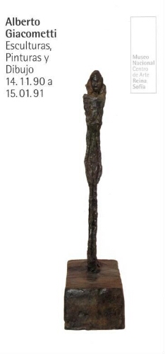 Alberto Giacometti: esculturas, pinturas y dibujo, 14.11.90 a 15.01.91.