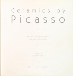 Pablo Picasso - Ceramics (Vol. 01)