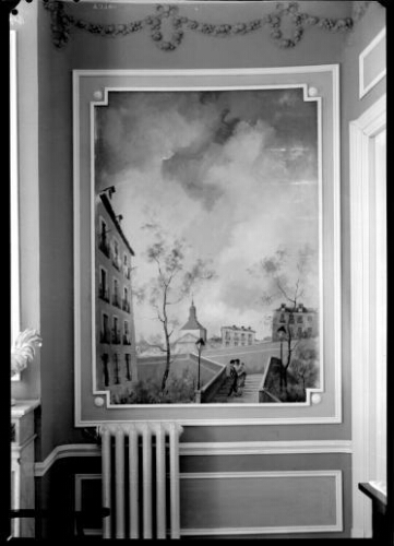 Negativos fotograficos de pinturas de Eduardo Vicente.