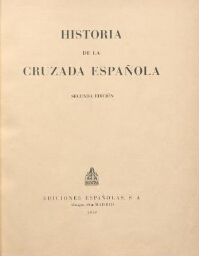 Historia de la cruzada española