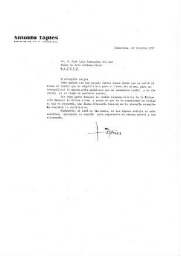[Carta], 1956 oct. 17, Barcelona, a José Luis Fernández del Amo, Madrid
