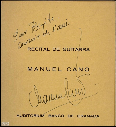 Recital de guitarra: Auditorium Banco de Granada /