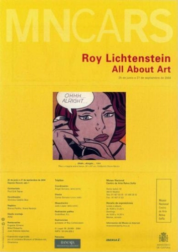 Roy Lichtenstein: all about art : 25 de junio a 27 de septiembre de 2004.