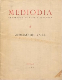 Adriano del Valle - Sonetos