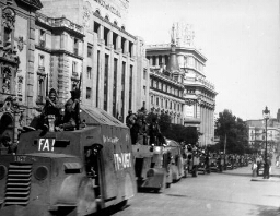 S/T (Entrada de la columna Tierra y libertad en la calle Alcalá de Madrid)