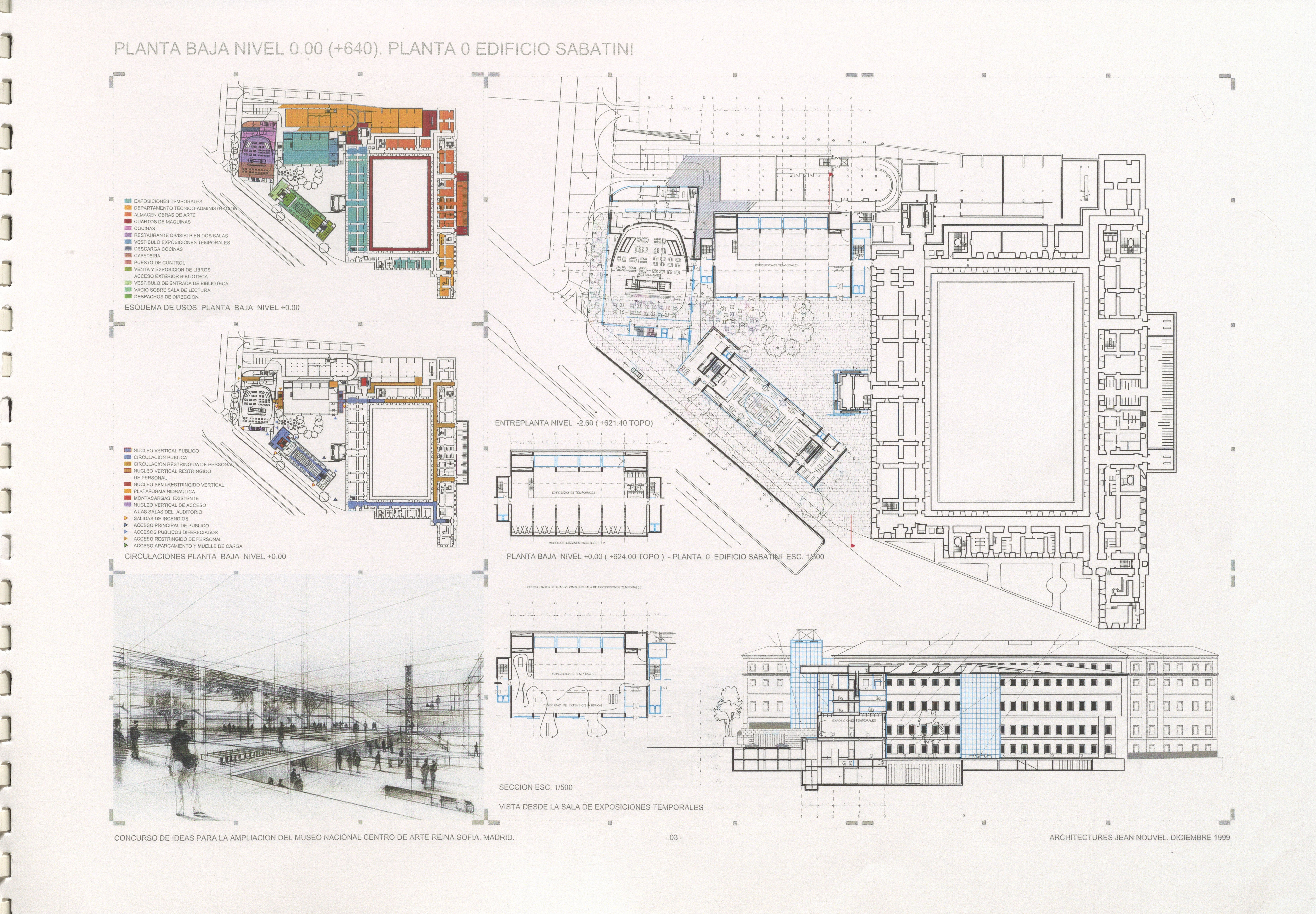 Proyectos presentados al Concurso Internacional de Arquitectura para la Ampliación del Museo Nacional Centro de Arte Reina Sofía